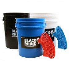 블랙라이노 세차버킷 20리터+그릿가드 세트