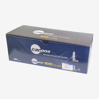 카포스 HB3(9005) 12V 65W 할로겐 전조등 자동차 전구 10개(1박스)