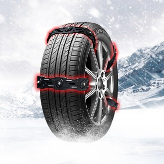 엑셀라이트 차량용 아이스브레이커 스노우체인 벨트형 신형 우레탄재질 국내제작 8PCS