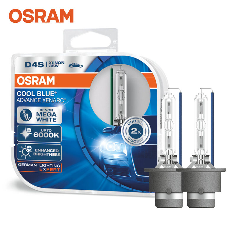 오스람 HID D1S 6000K (2개입) 쿨블루 어드밴스드 독일산 자동차 전조등 헤드라이트 차량 전구