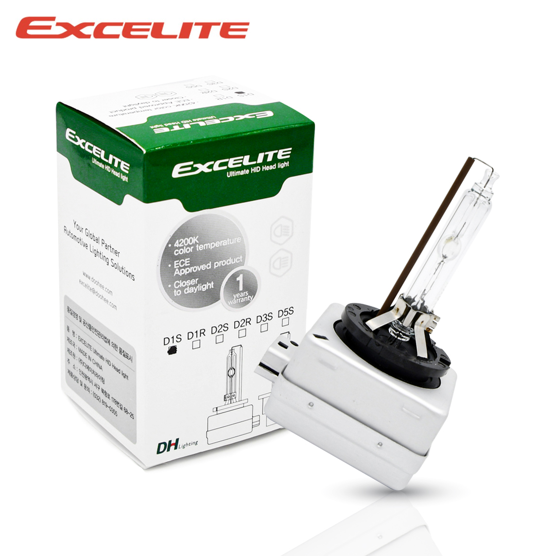 엑셀라이트 순정형 국내생산 HID D1S 4300K 자동차 전조등 헤드라이트 차량 전구