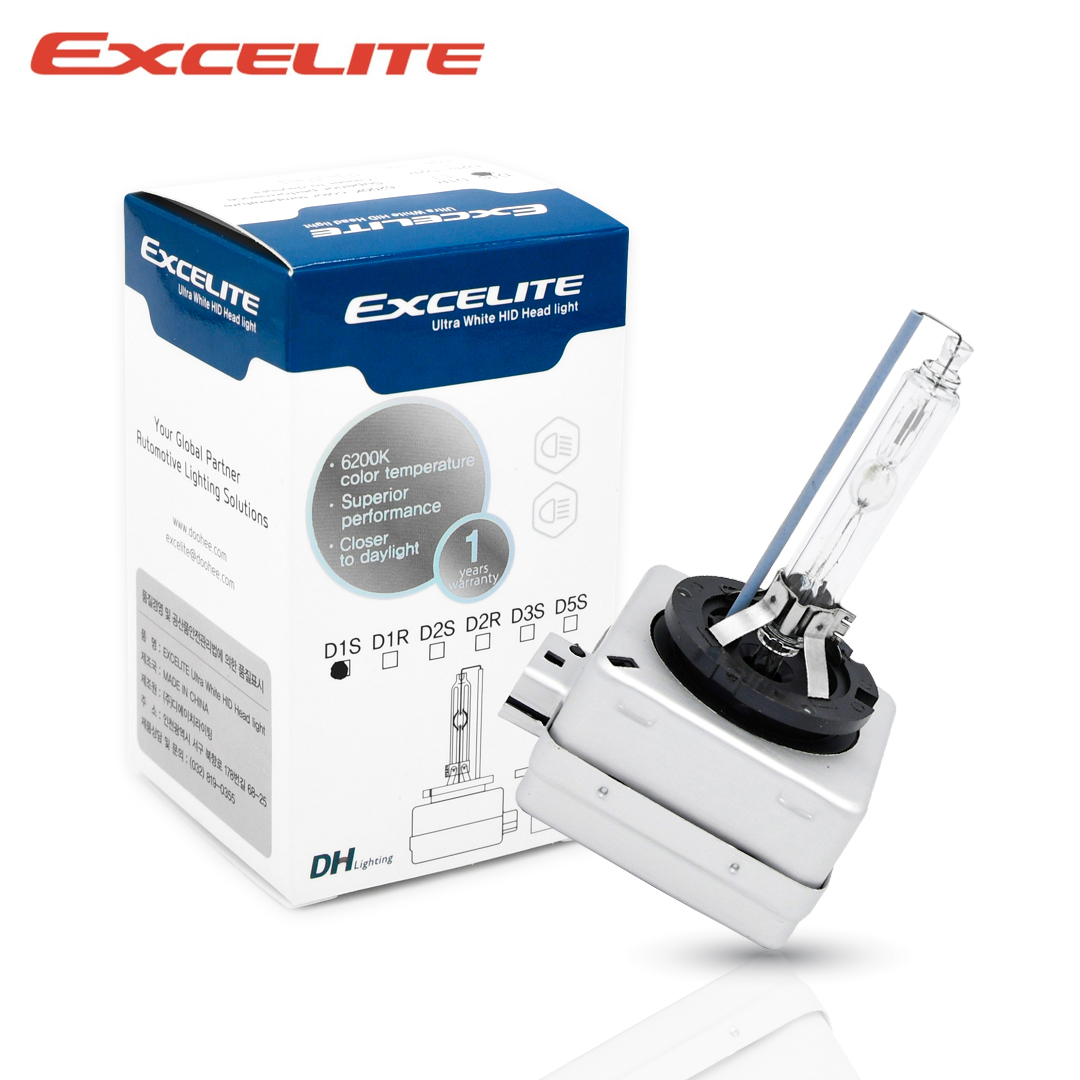 엑셀라이트 순정형 국내생산 HID D1S 6000K 자동차 전조등 헤드라이트 차량 전구