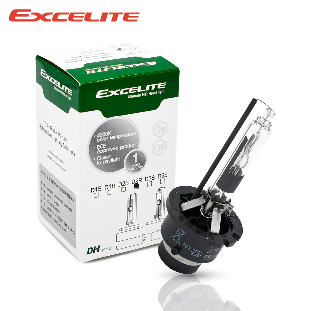 엑셀라이트 순정형 국내생산 HID D2R 4200K 자동차 전조등 헤드라이트 차량 전구