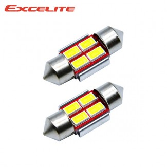 엑셀라이트 자동차 실내등 LED Festoon 31mm 2개세트, 중앙실내등 화장거울등 트렁크등