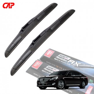 캐프 현대 에쿠스 뉴에쿠스 11년 1월~  뷰 맥스 플러스 레볼루션 RX 하이브리드 와이퍼 세트