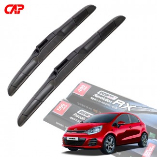 캐프 기아 프라이드 뷰 맥스 플러스 레볼루션 RX 하이브리드 와이퍼 세트