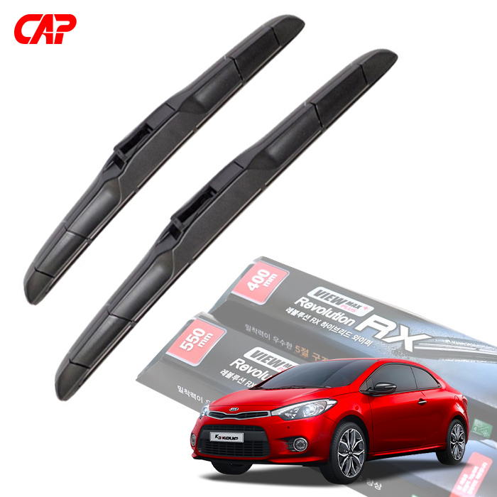 캐프 기아 K3(유로/ 쿱) 뷰 맥스 플러스 레볼루션 RX 하이브리드 와이퍼 650mm+350mm 세트