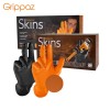 그리파즈 스킨스 장갑 블랙, 오렌지 1박스 100매 정비 세차 청소 미용 미끄럼방지 장갑