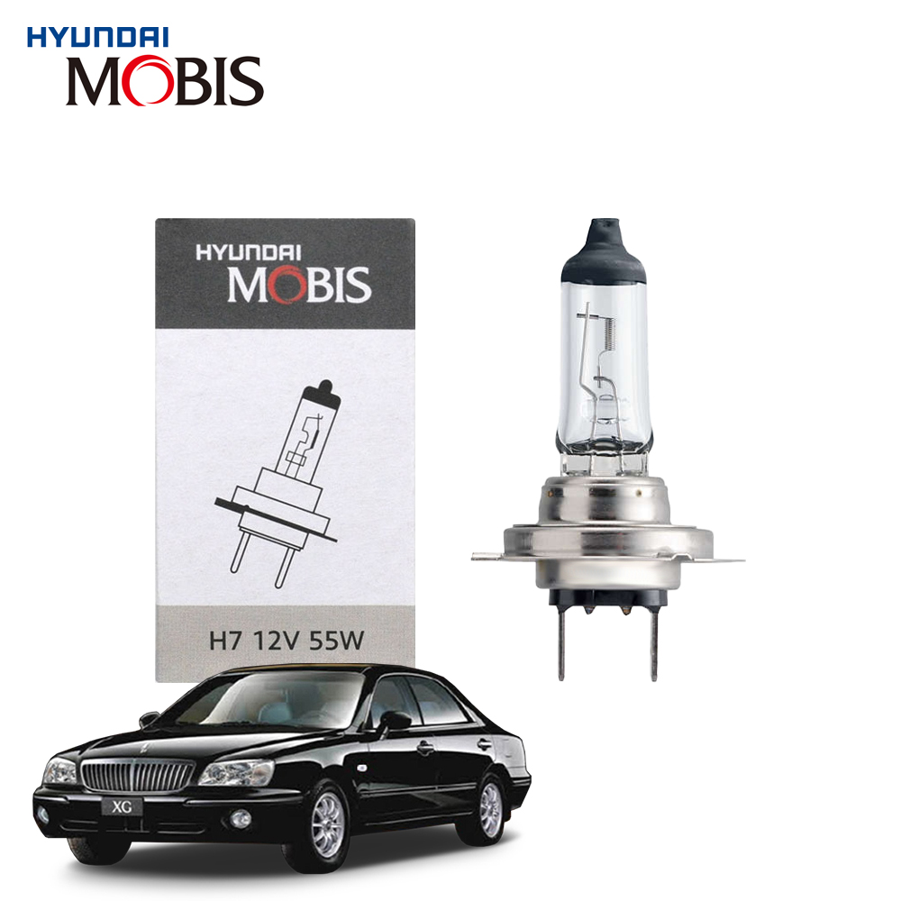 현대모비스 H7 현대 그랜져XG 할로겐 순정형 전조등 자동차 전구 12V 55W