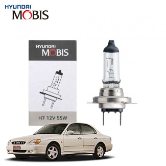 현대모비스 H7 현대 EF쏘나타 할로겐 순정형 전조등 자동차 전구 12V 55W