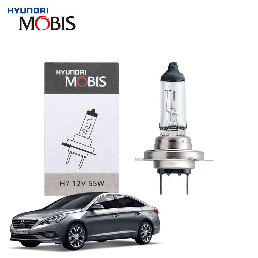 현대모비스 H7 현대 LF쏘나타(14년~17년) 할로겐 순정형 전조등 자동차 전구 하향등 12V 55W
