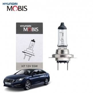 현대모비스 H7 현대 LF쏘나타 하이브리드(14년~17년) 할로겐 순정형 전조등 자동차 전구 하향등 12V 55W