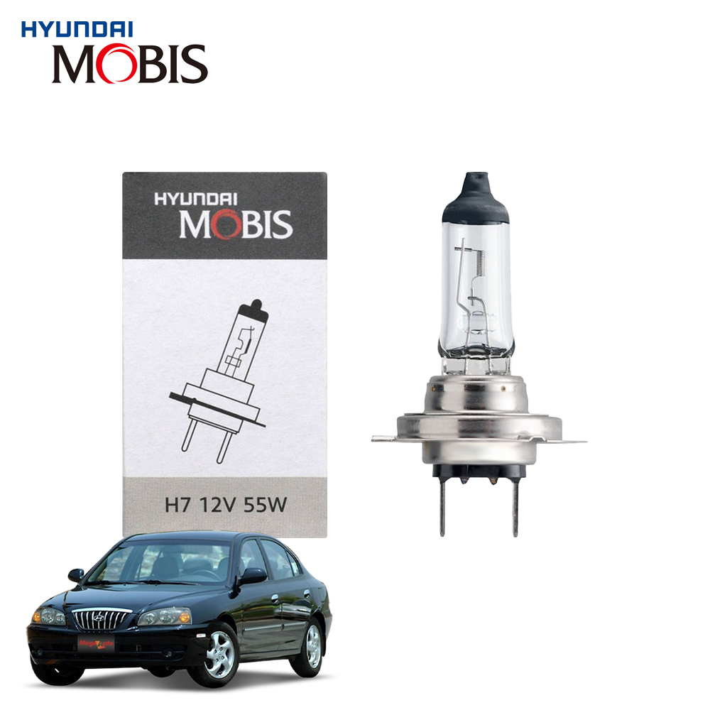 현대모비스 H7 현대 뉴아반떼 할로겐 순정형 전조등 자동차 전구 12V 55W