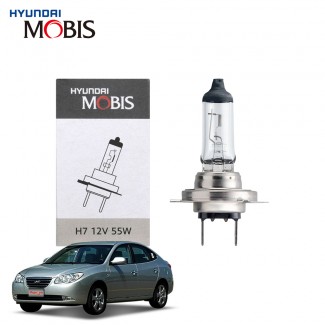 현대모비스 H7 현대 아반떼HD 할로겐 순정형 전조등 자동차 전구 12V 55W