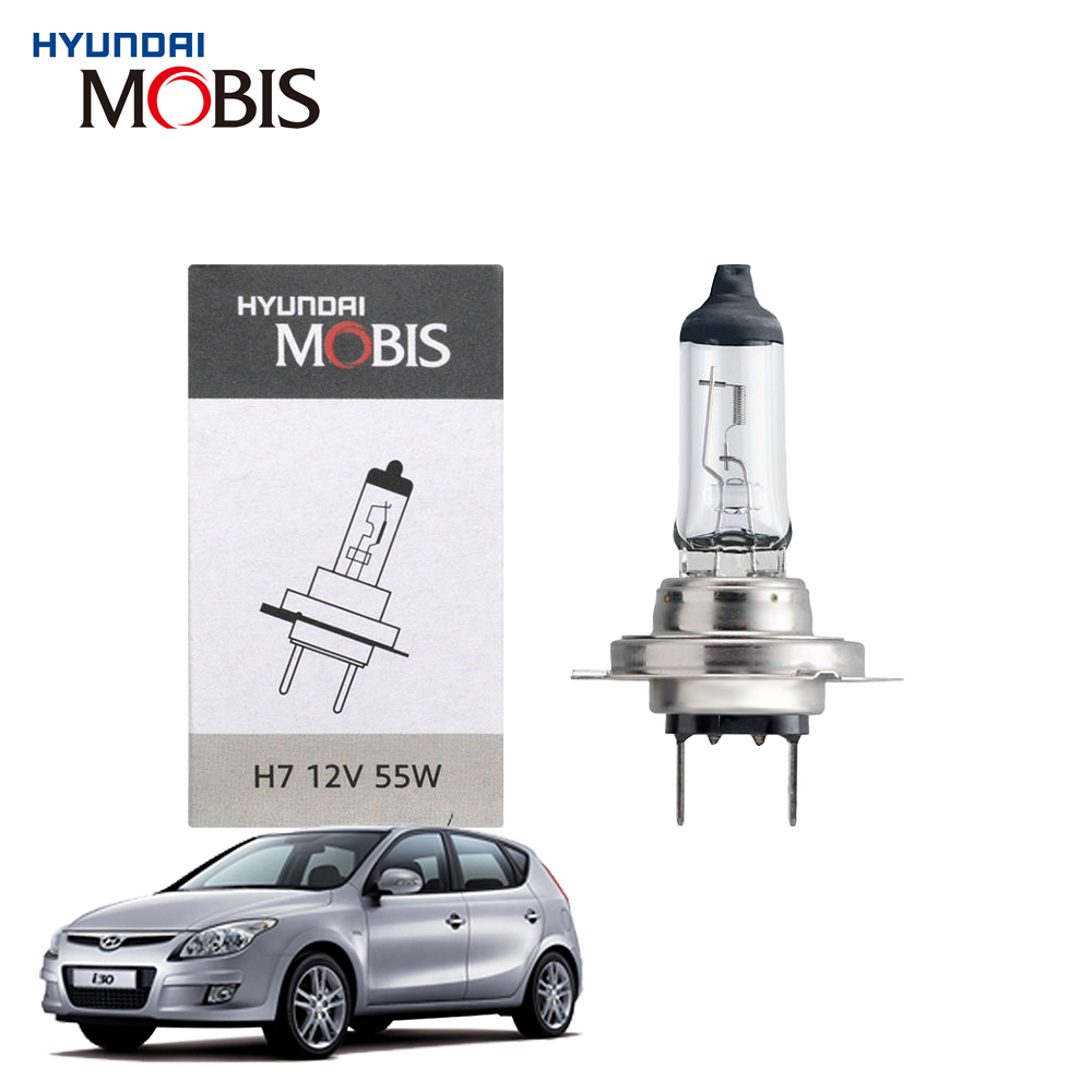 현대모비스 H7 현대 i30(CW) 할로겐 순정형 전조등 자동차 전구 12V 55W