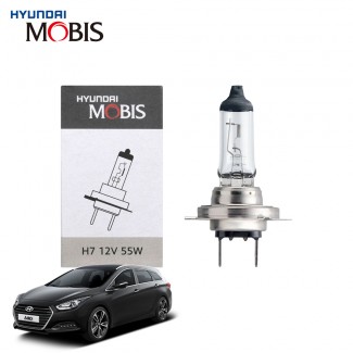 현대모비스 H7 현대 더뉴i40(살룬포함) 할로겐 순정형 전조등 자동차 전구 12V 55W