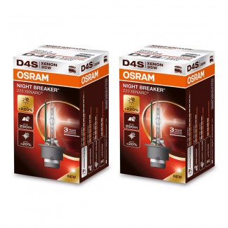 오스람 HID D4S(2개입) 나이트브레이커 220% 제논램프 자동차 전조등 헤드라이트 차량 전구