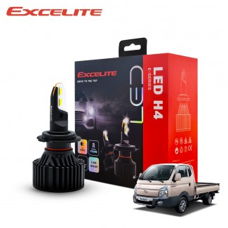 엑셀라이트 H4 LED 현대 포터2 E-Series 6000K 자동차 전조등 헤드라이트 차량 전구(2개 1세트)