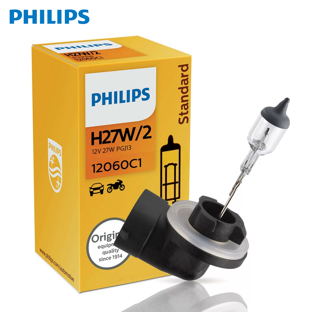 필립스 독일산 순정형 스탠다드 881 할로겐 안개등 자동차 전구 12060C1 H27W/2 12V 27W PGJ13