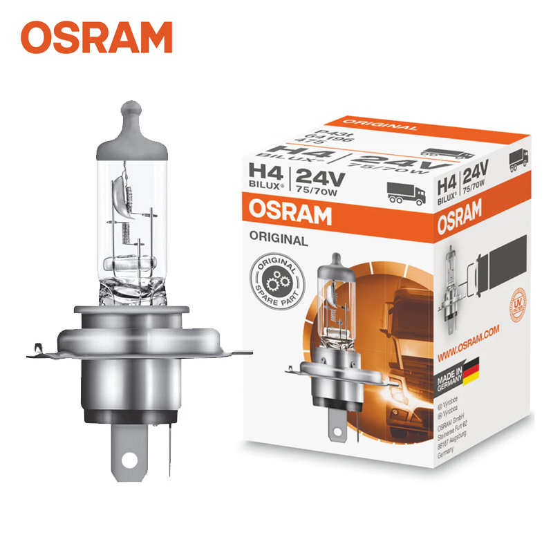 오스람 H4 현대 마르샤, 마이티 할로겐 24V 70/75W 독일산 자동차 전조등 헤드라이트