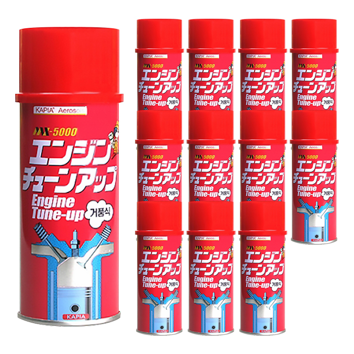 카피아 거품식 엔진 크리너 mx-5000  기화기 캬브레타 연소실 크리너 세척제 240ml x 12개
