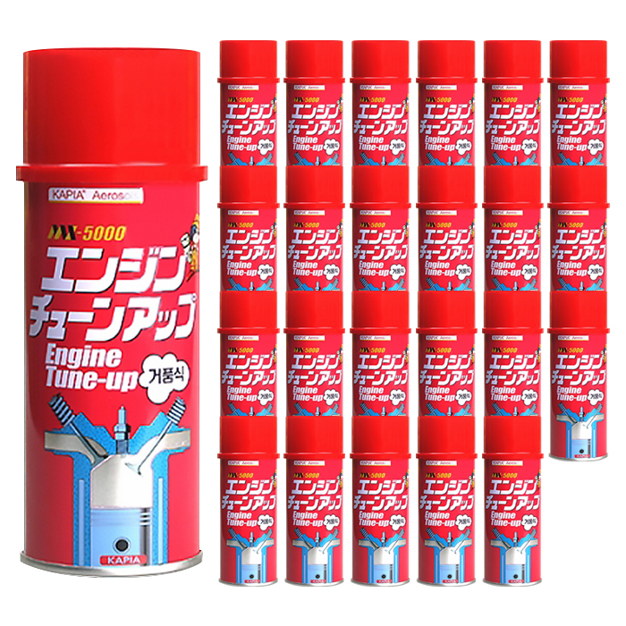 카피아 거품식 엔진 크리너 mx-5000  기화기 캬브레타 연소실 크리너 세척제 240ml x 24개