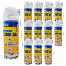 카피아 스프레이 물그리스 SG-200 장기윤활, 방청, 뿌르는 구리스 420ml x 12개