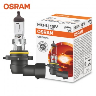 오스람 할로겐 HB4 9006 12V 55W 자동차 안개등차량 전구 1개