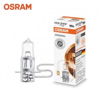 오스람 할로겐 H3 24V 70W 화물차 트력 대형트럭 전용 전구 1개
