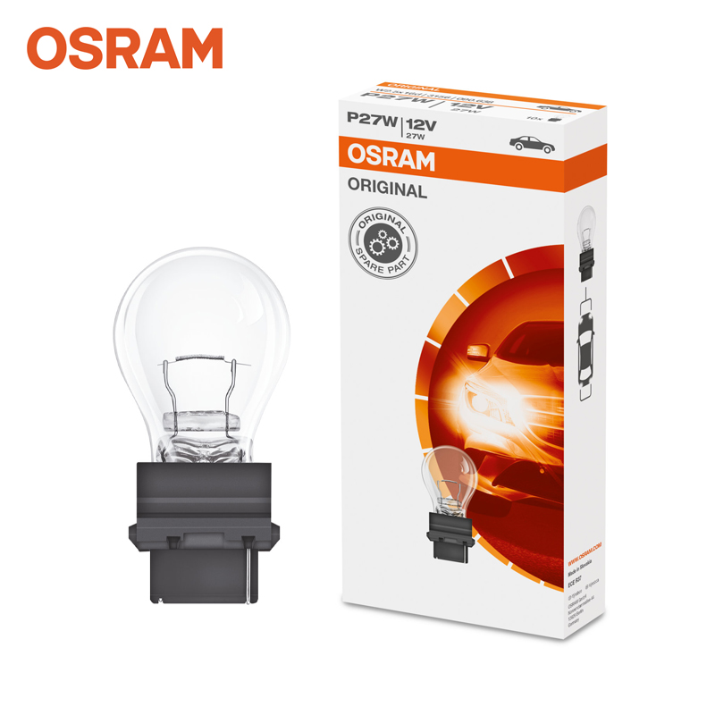오스람 싱글전구 3156 P27W 12V 27W 1개(낱개) 투명 싱글소켓