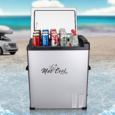 맥스쿨 차량용 냉장 냉동고 BR 75L 화물차 캠핑 낚시 카라반 차박 야외