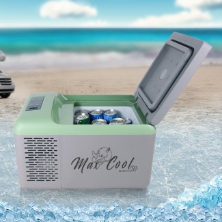 맥스쿨 차량용 냉동냉장고 9L 화물차 캠핑 낚시 카라반 차박 야외