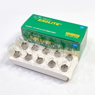 남영전구 싱글전구 투명 12V 27W 10개 세트 브레이크전구등 후미등 후진등