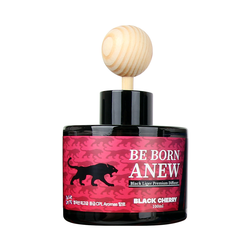 블랙라이거 프리미엄 디퓨저 블랙체리 100ml 차량 실내 화장실 사무실 방향제